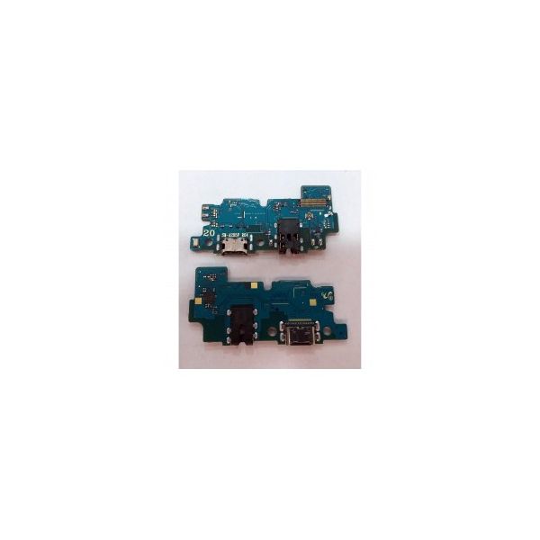 Samsung Galaxy A20 A205 Placa Conector de Carga Micro USB   Microfone   Jack Audio A205FD SM-A205FD