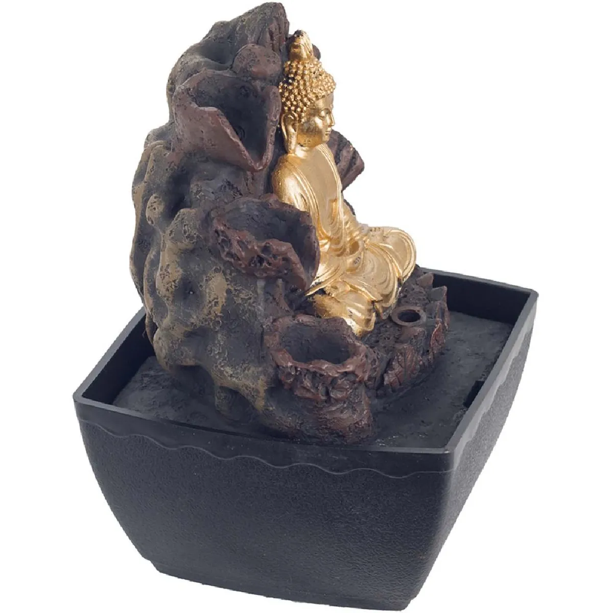 Origen Fontaine Bouddha Rocher