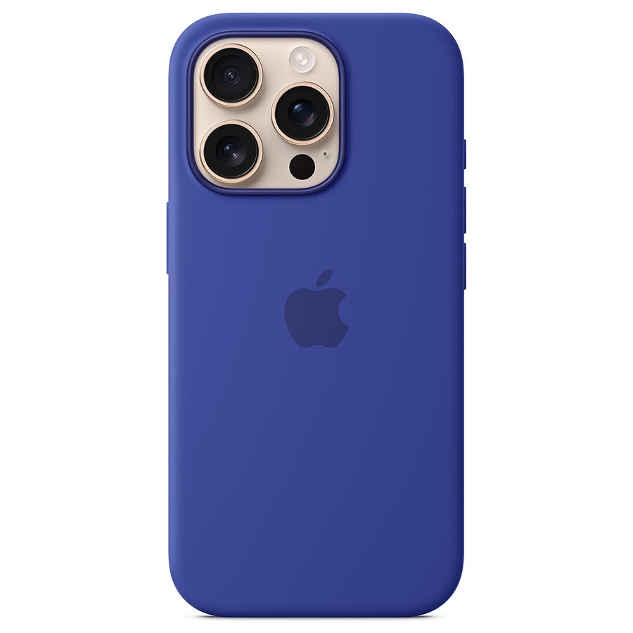 Apple Coque en silicone avec MagSafe Outremer - iPhone 16 Pro