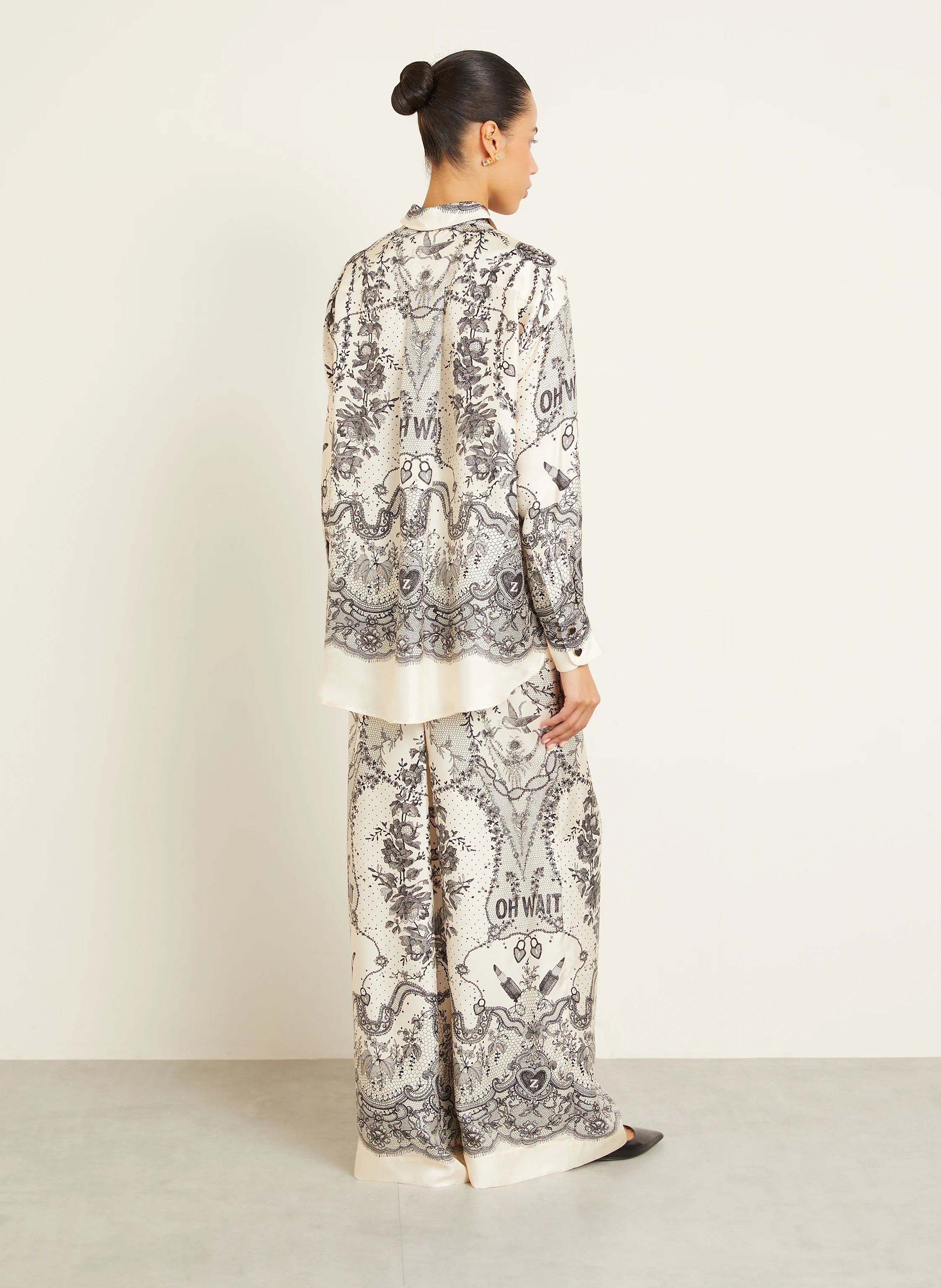 ZIMMERMANN Hemdbluse aus Seide
