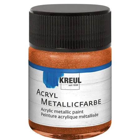 KREUL Acryl-Metallicfarbe 50ml Kupfer