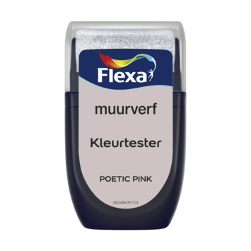 Flexa Creations muurverf kleurtester Poetic Pink 30ml