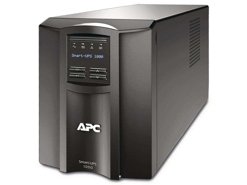 APC USV SMT1000IC 1000 VA / 670 W Tower-Line-Interaktiv-USV mit SmartConnect