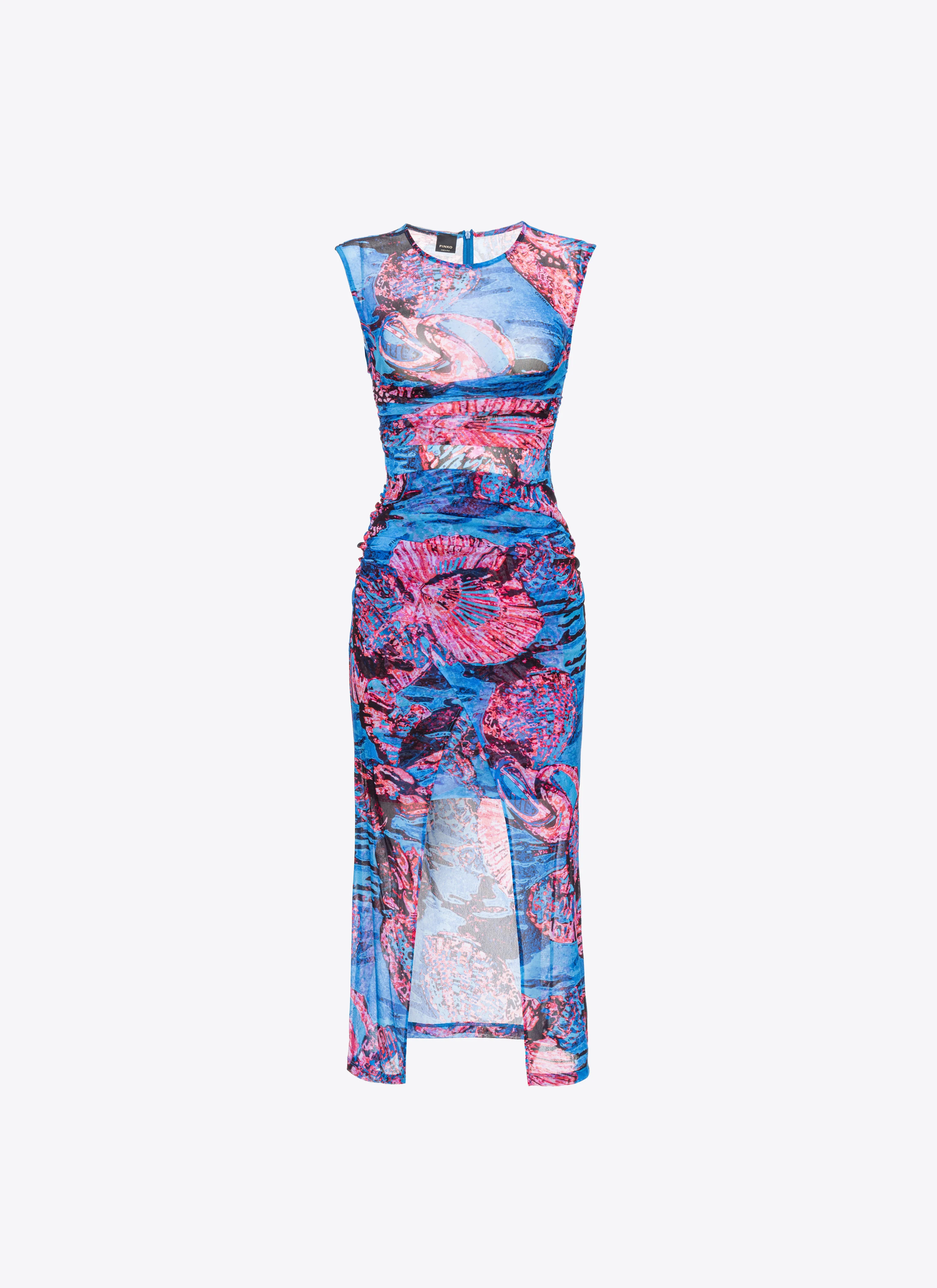 Robe à imprimé chemical sea | Multicolore