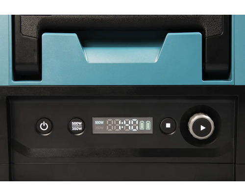 Makita XGT® 40V snoerloze magnetron, max. 350/500 W, inhoud 8 l, afmetingen (B x H x D): 34 x 34 x 41 cm, zonder accu en lader