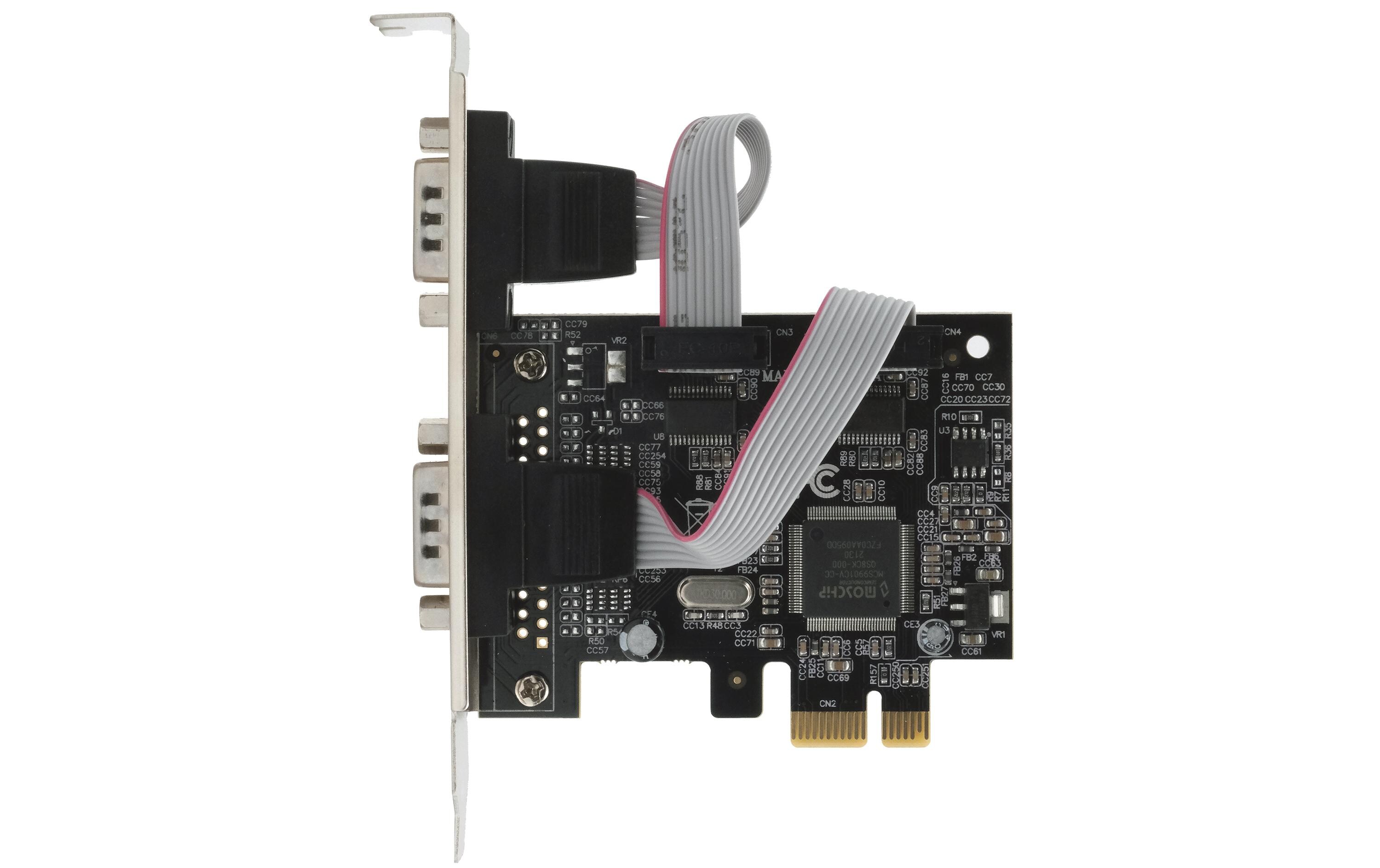 PCI-Express-Karte RS-232PCIe-Karte mit 2 seriellen RS-232-Anschlüssen