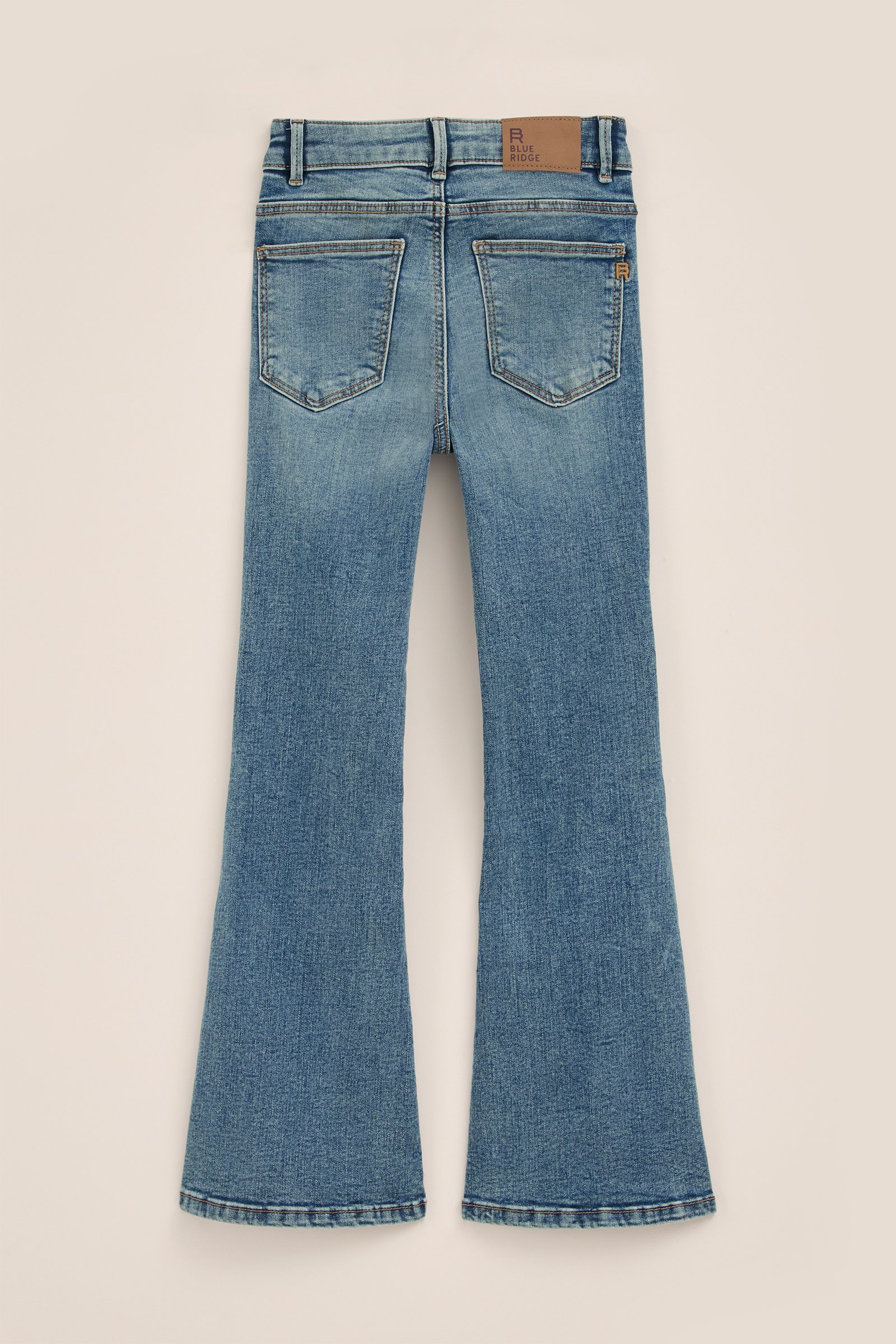 Meisjes super skinny fit jeans met stretch Blue Ridge Lichtblauw