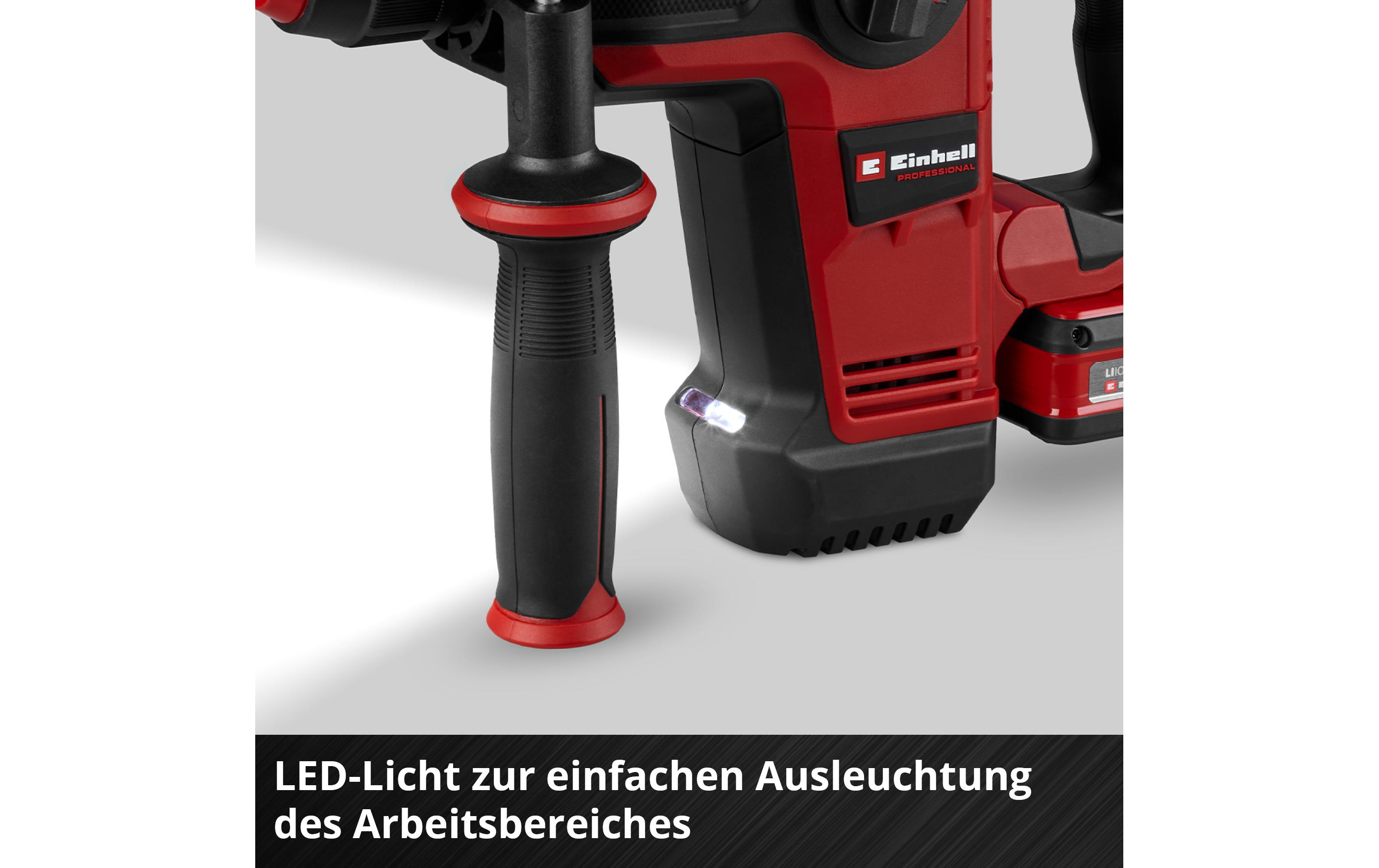 Schnurloser Bohrhammer TP-HD 18/28 Li BL+4 (1x3.0Ah+)<br>Universell einsetzbare Akku-Schlagbohrmaschine