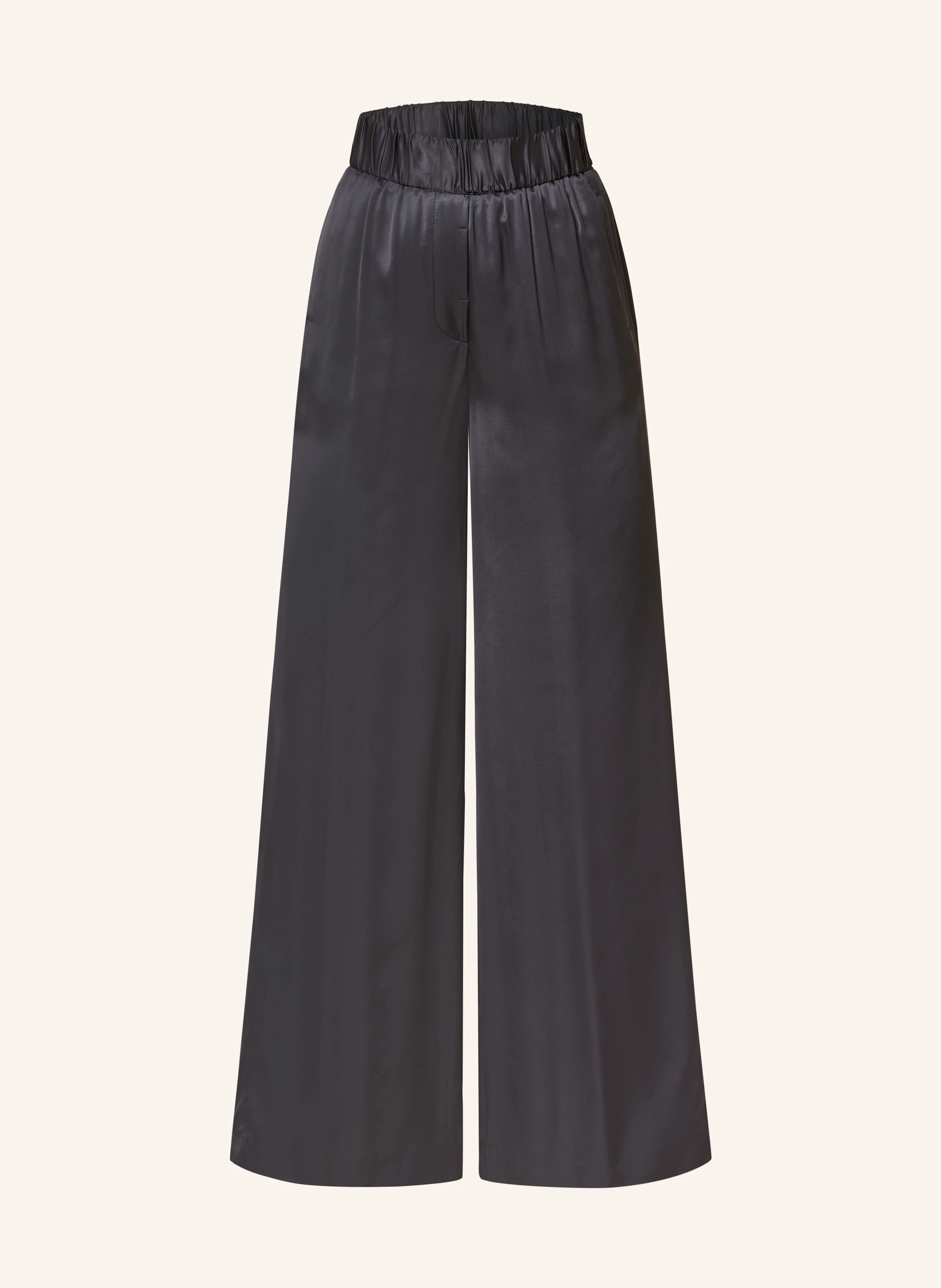 PESERICO Marlenehose aus Satin