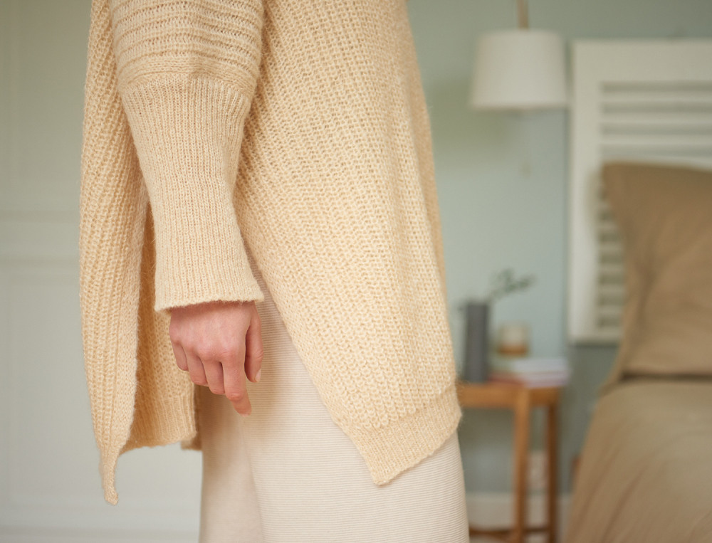 Poncho pull-Terres de douceur