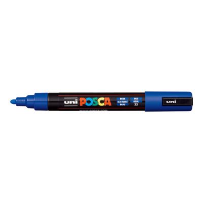 Posca - Marqueur peinture pointe moyenne - bleu foncé