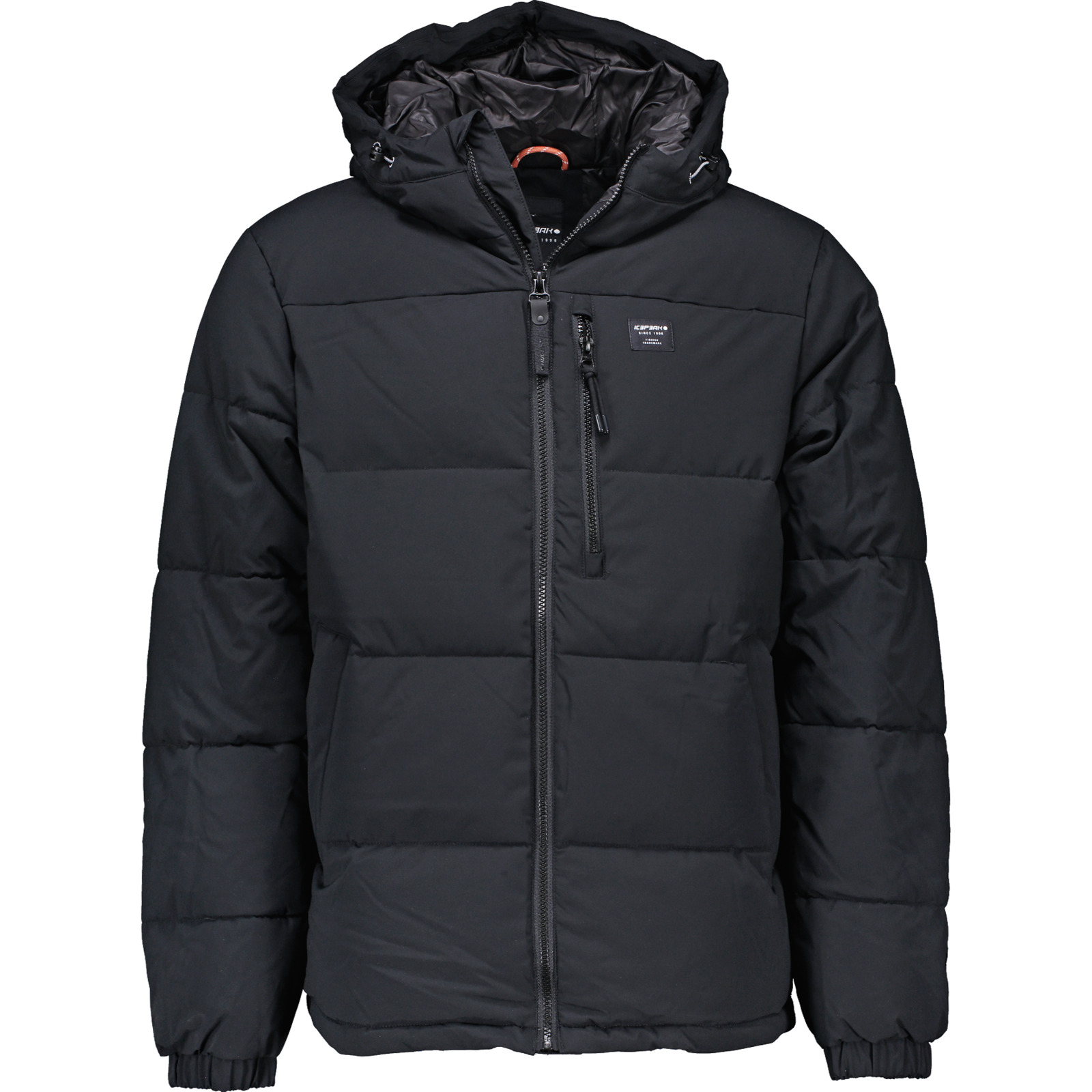 Icepeak Herren-Jacke Ameri wattiert schwarz, 50