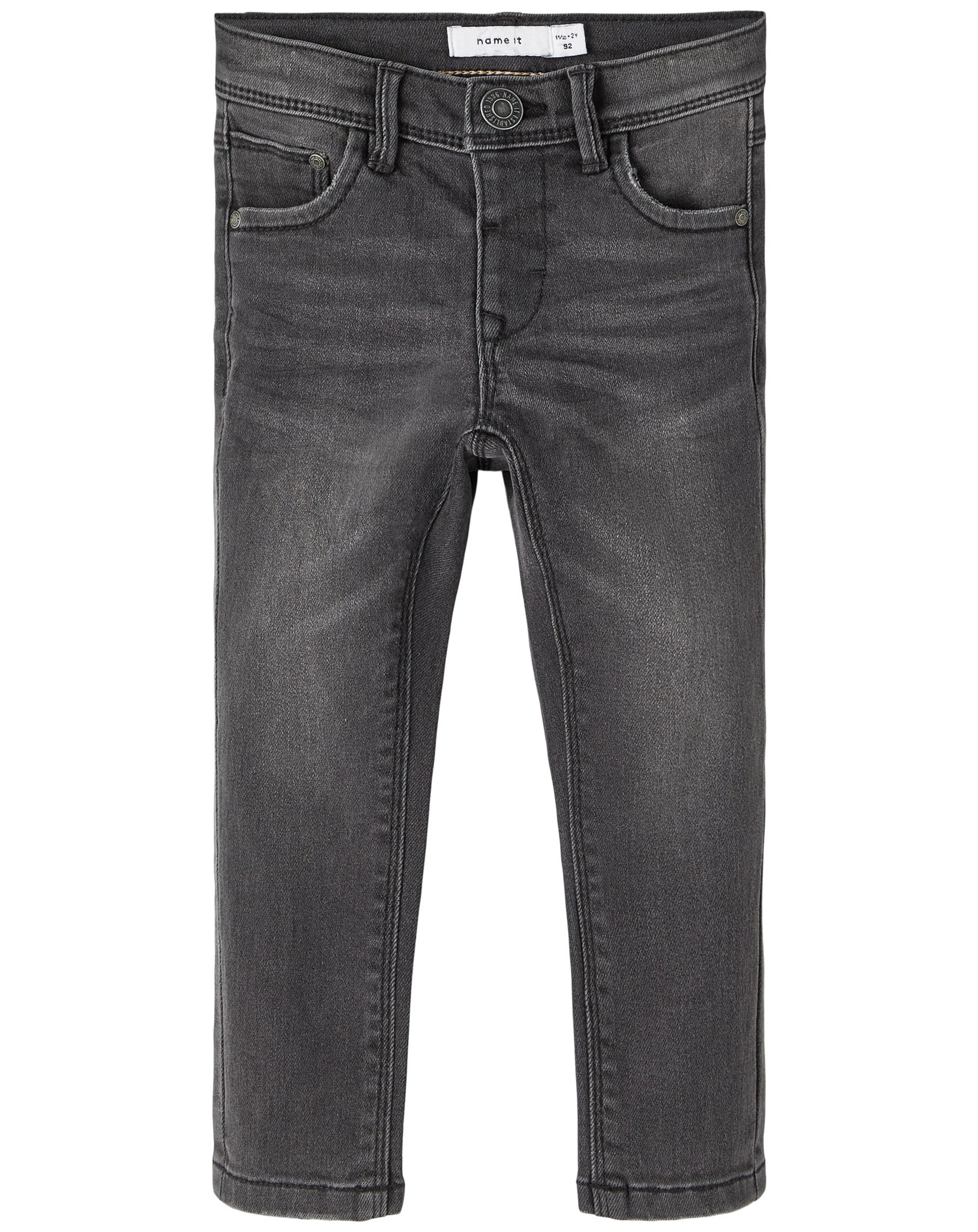 Jeanshose NMFPOLLY DNMTHRIS in dark grey