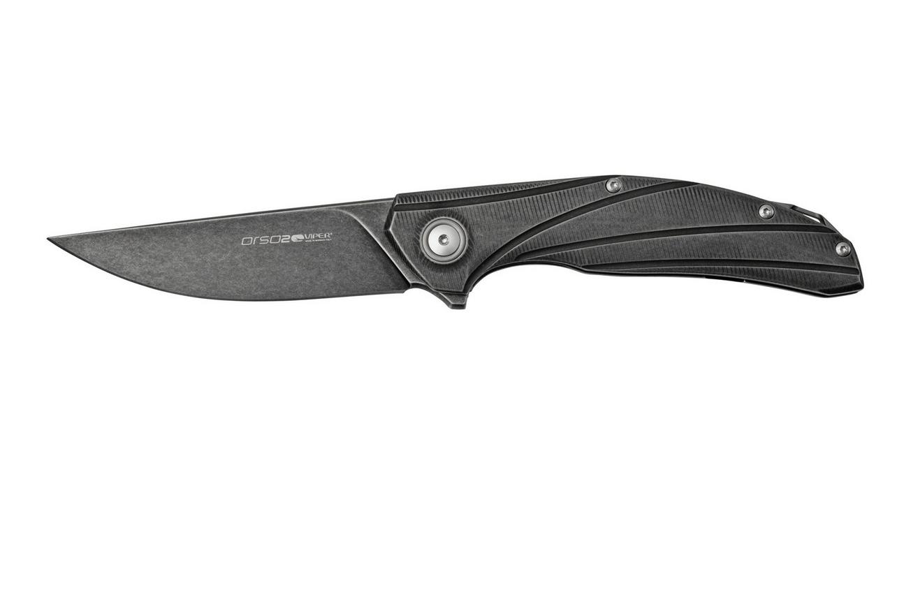 Viper Orso 2 V5997TI Black Stonewashed Titanium zakmes, Jens Ansø design