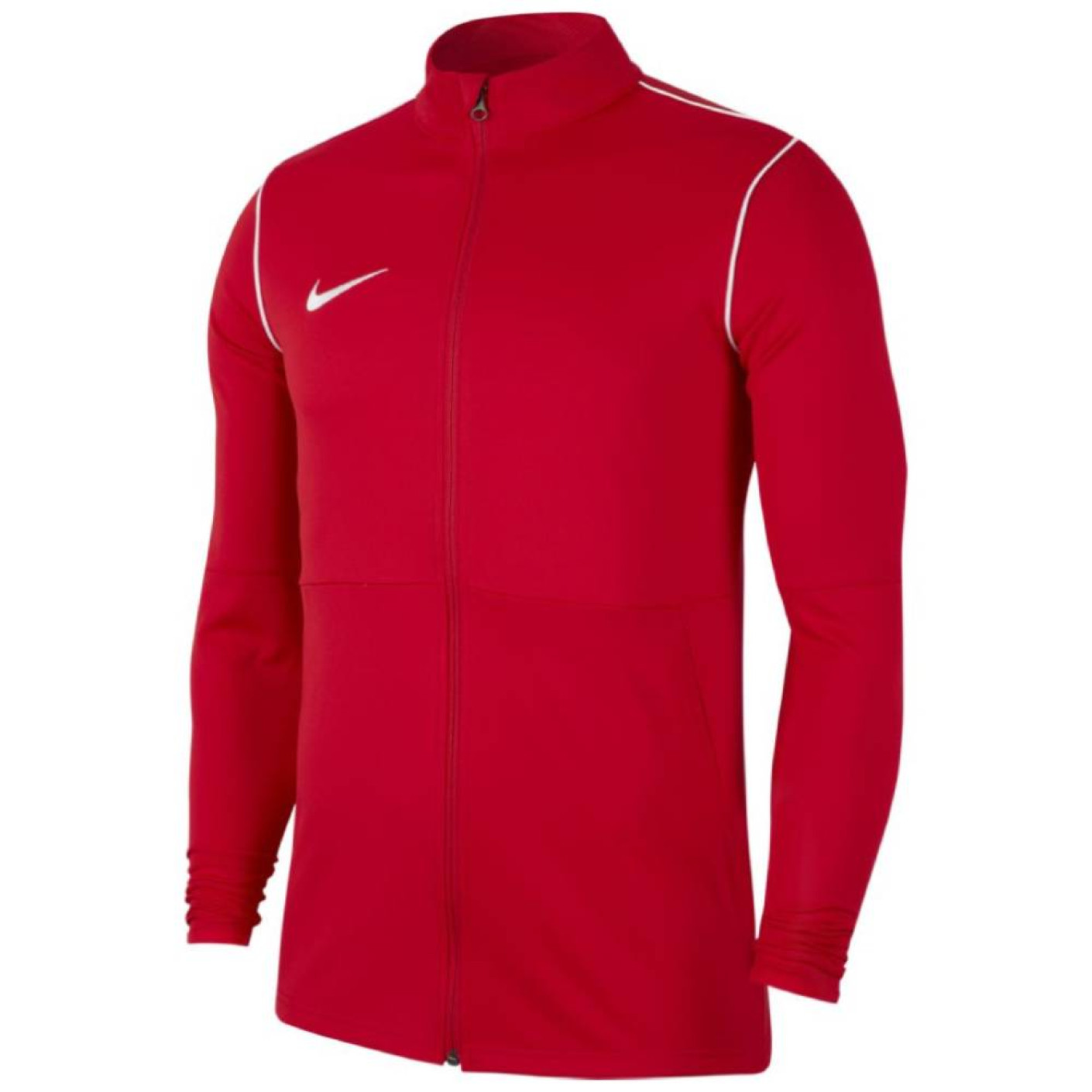 Nike Dri-FIT Park 20 Trainingsjack Full-Zip Kids Rood Wit