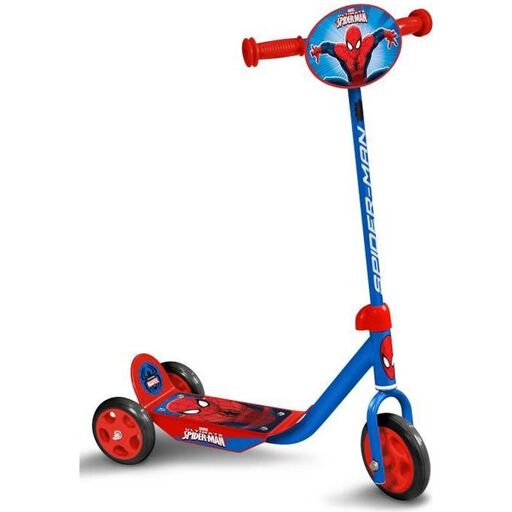 Patinete do Homem-Aranha com carimbo