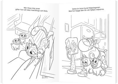 Disney Puppy friends Fargeleggingsbok