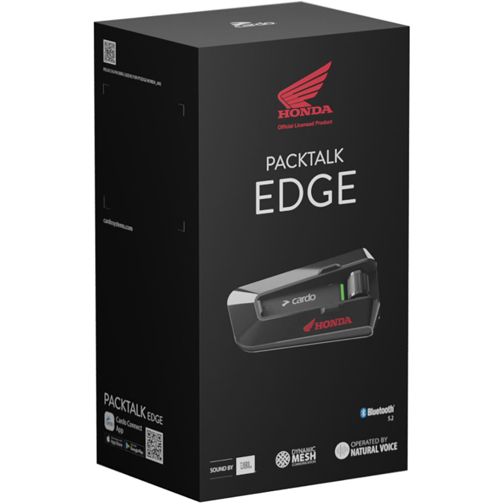 Cardo - Intercom Packtalk Edge Solo Honda
