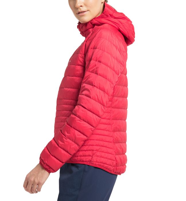 Micro Nordic Down Hood Women dunjakke
