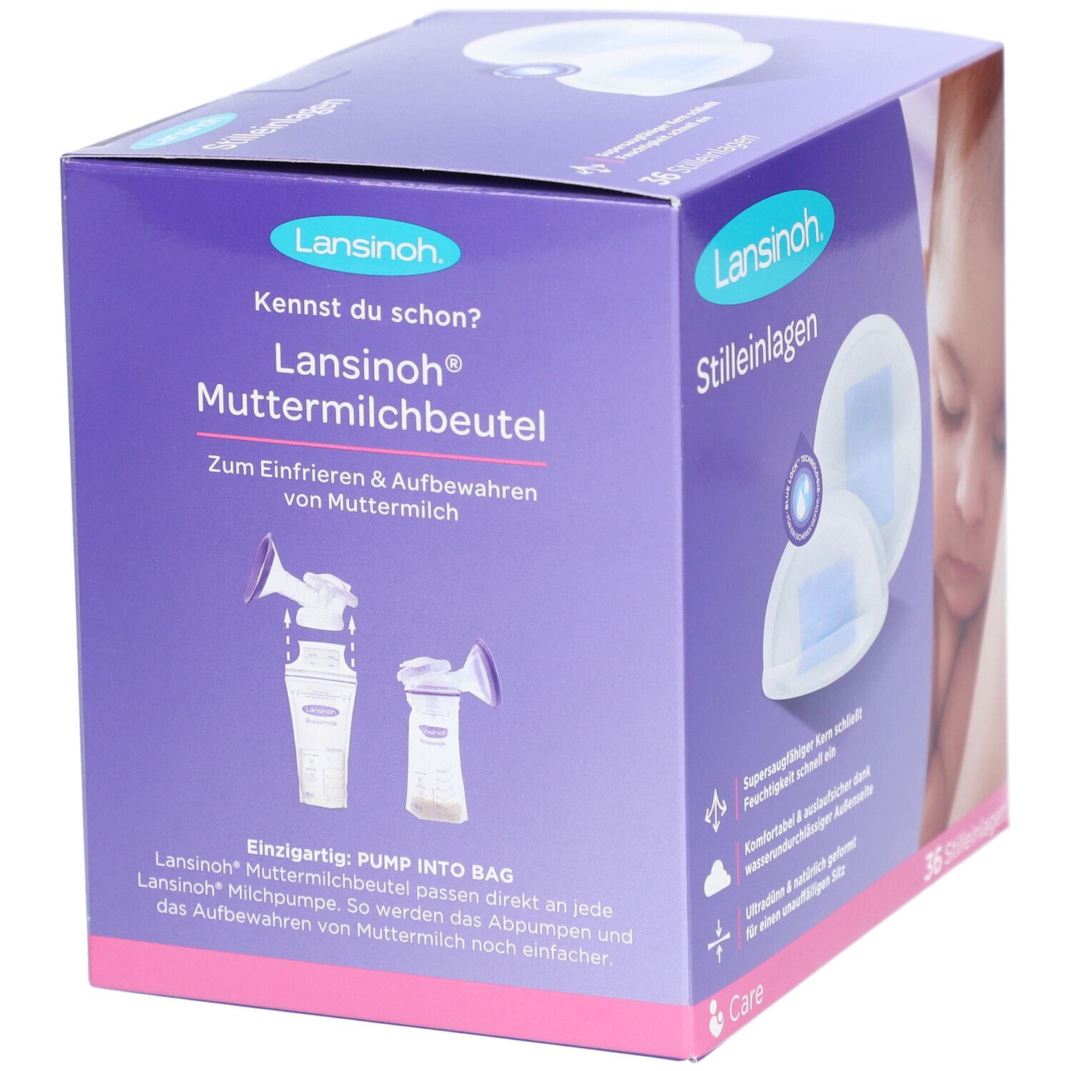 Lansinoh® Blue Lock™ Stilleinlagen