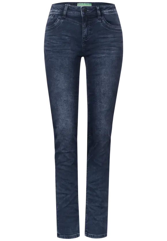 Casual Fit Jeans - indigo knit washed