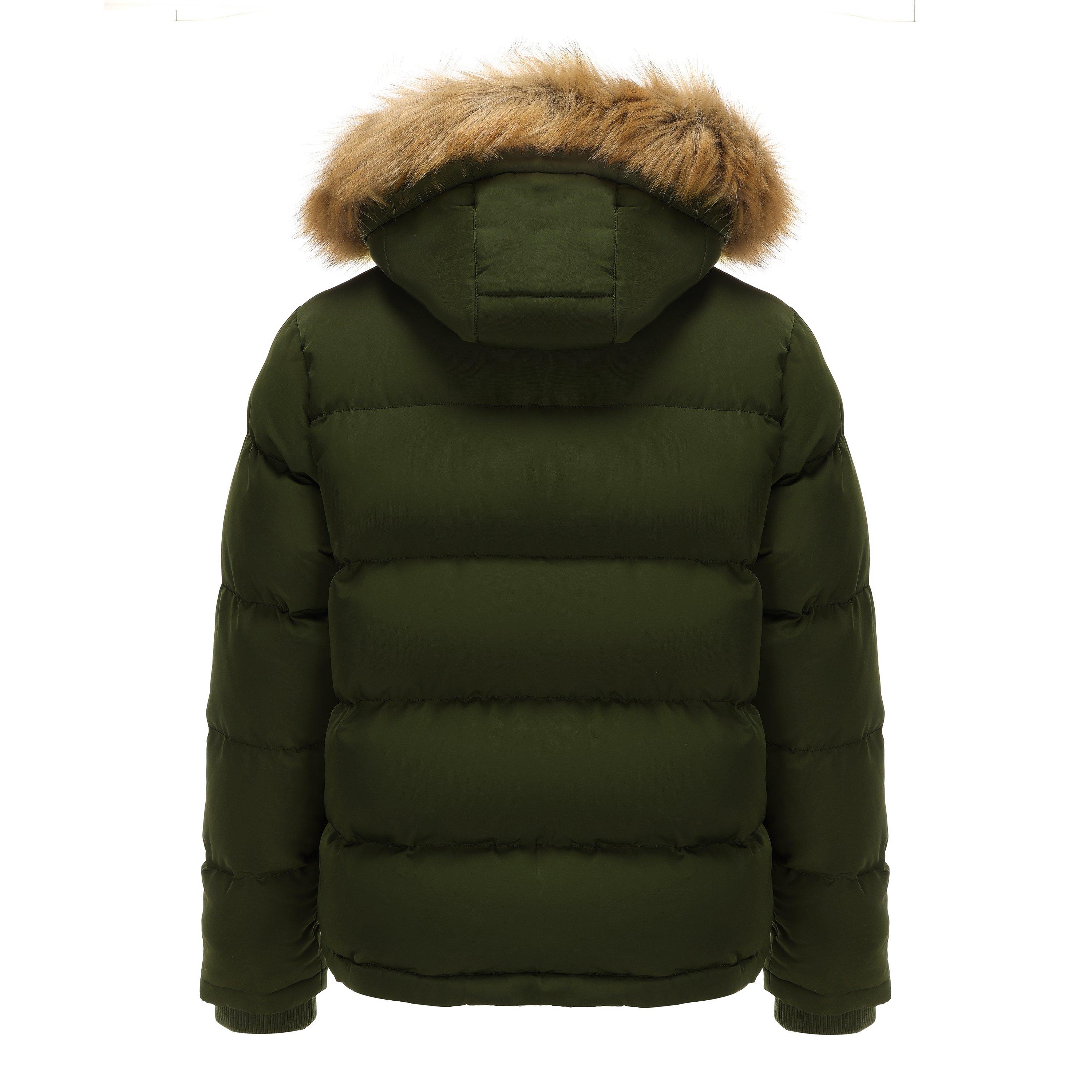 SoulCal Mens 2 Zip Bubble Jacket