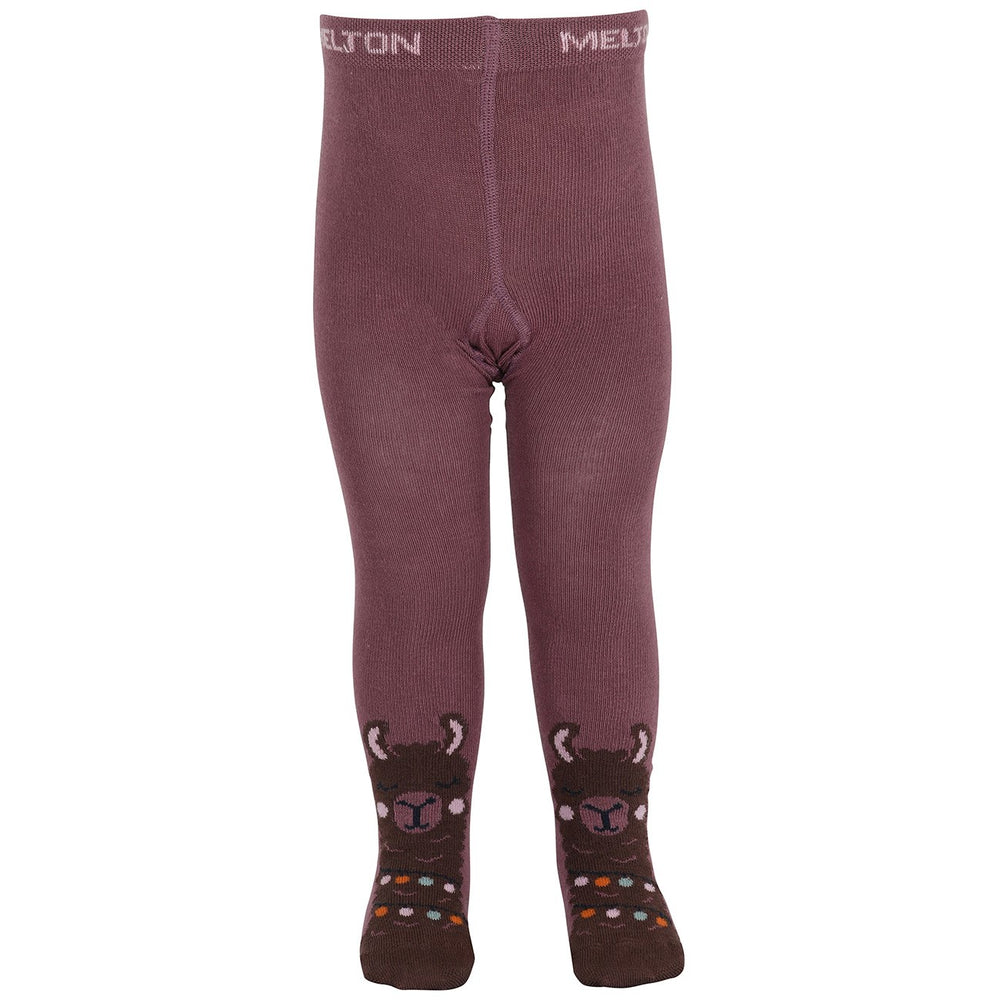 Køb MELTON Grape Shake Llama tights