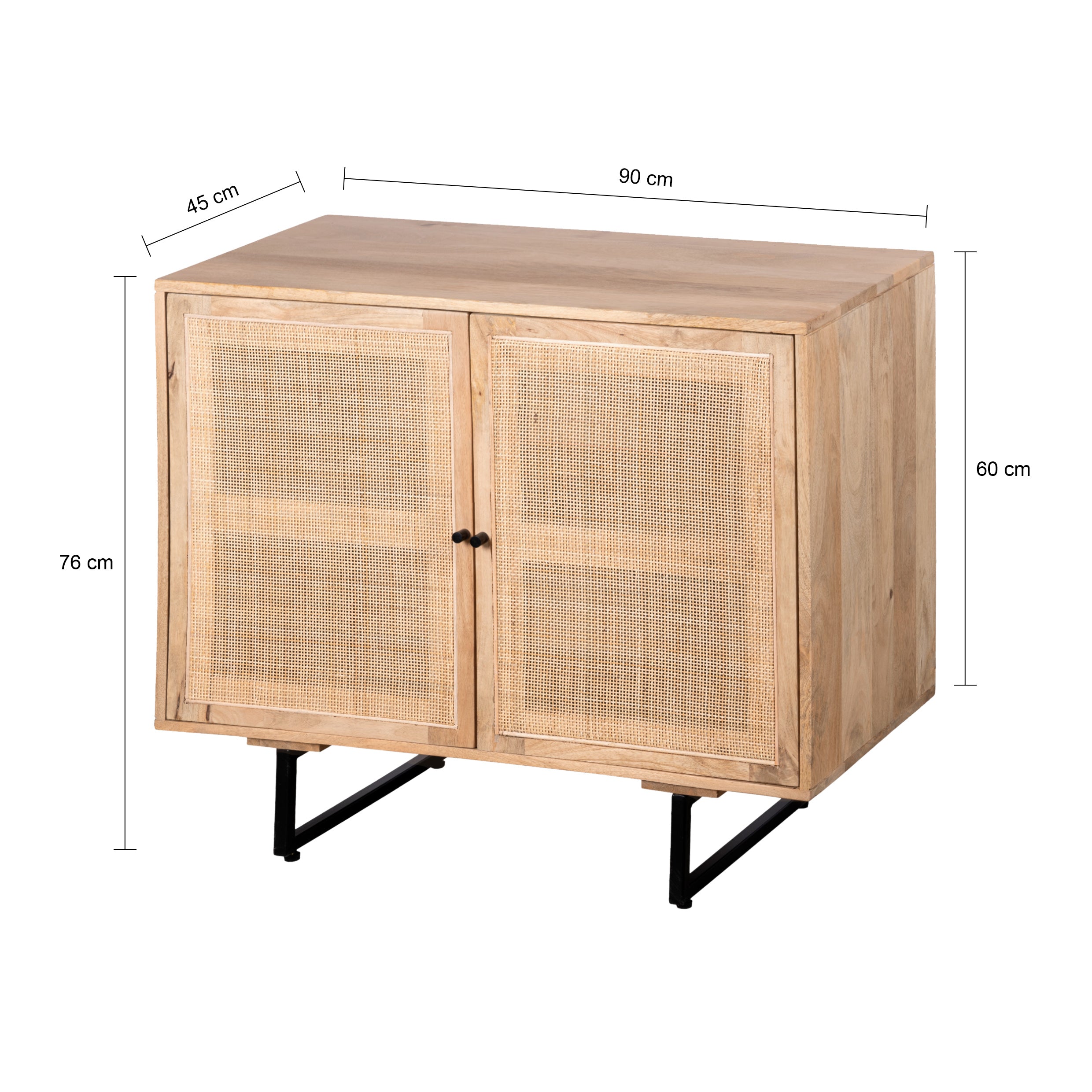 Lewis & Loft Dressoir Lucas â Met 2 deuren â FSC mangohout