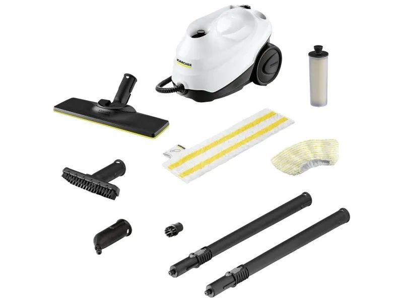 Kärcher SC 3 EasyFix - Damprenser - beholder - hvid