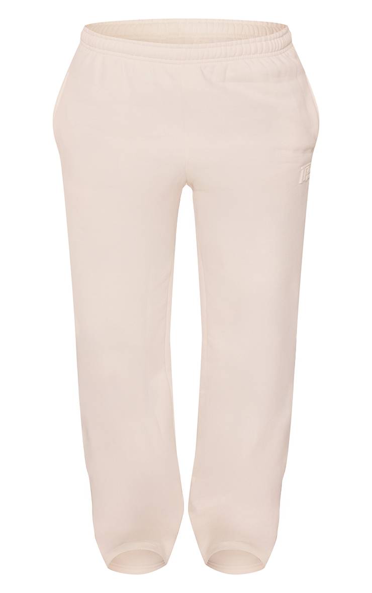 Crème Haut Sweat Logo Plt Embossé Shape