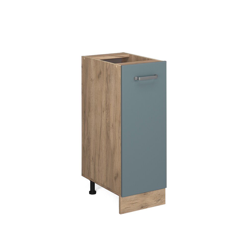 Vicco Apothekerunterschrank Küchenschrank R-Line Solid Eiche Blau Grau 30 cm modern