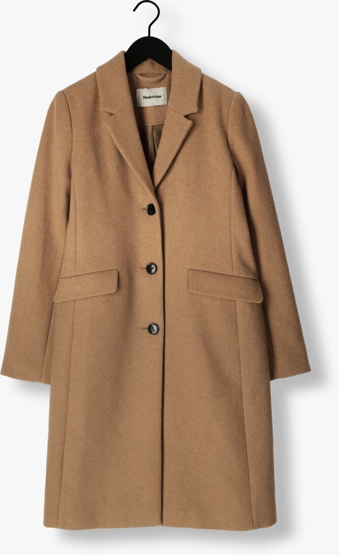 MODSTR\u00D6M camel modstr&ouml;m mantel pamela coat