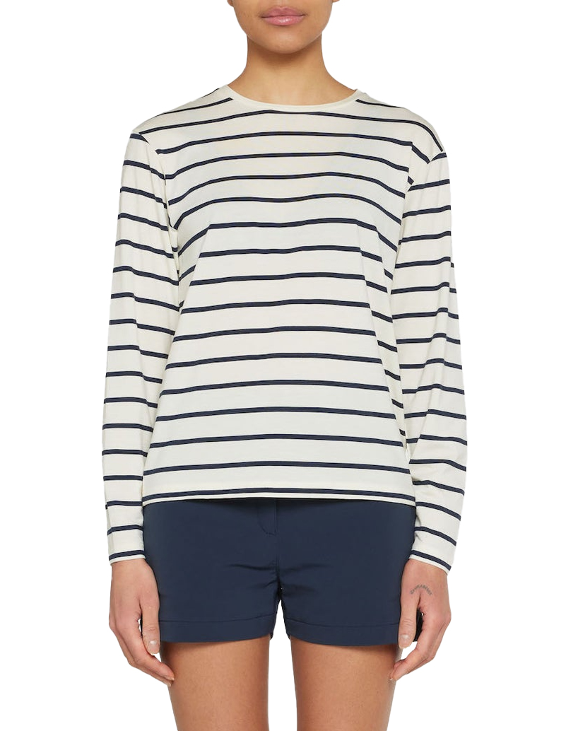 Kragero Long Sleeve Dame White