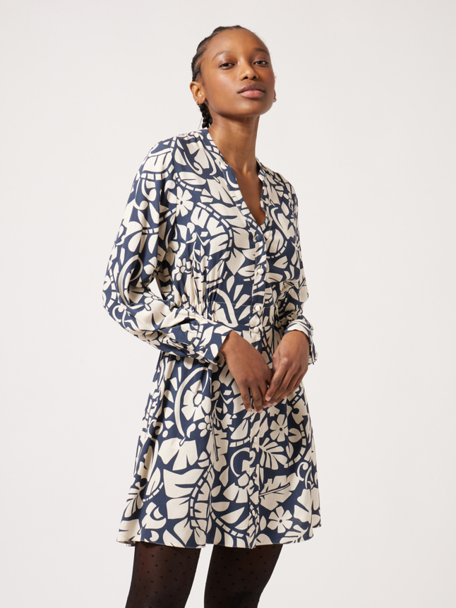Robe chemise évasée