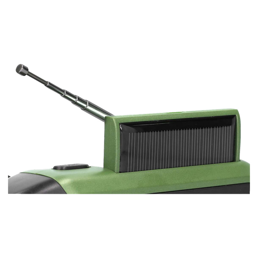 Sveivradio med DAB+/FM og solcellepanel 2500 mAh