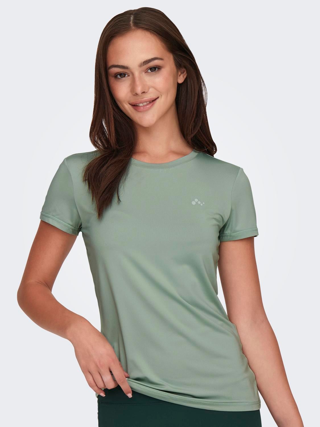 ONPCARMEN Sportoberteil Aqua Gray