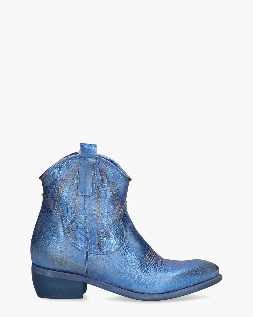 Zoe Italy Tex Blauw Dames Enkelboots
