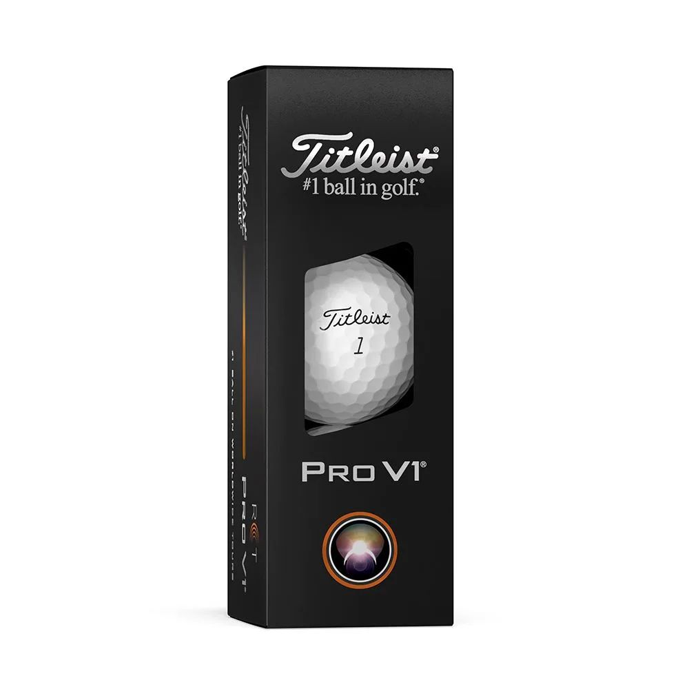 Pro V1 RCT Golfball Hvit 3 Pack