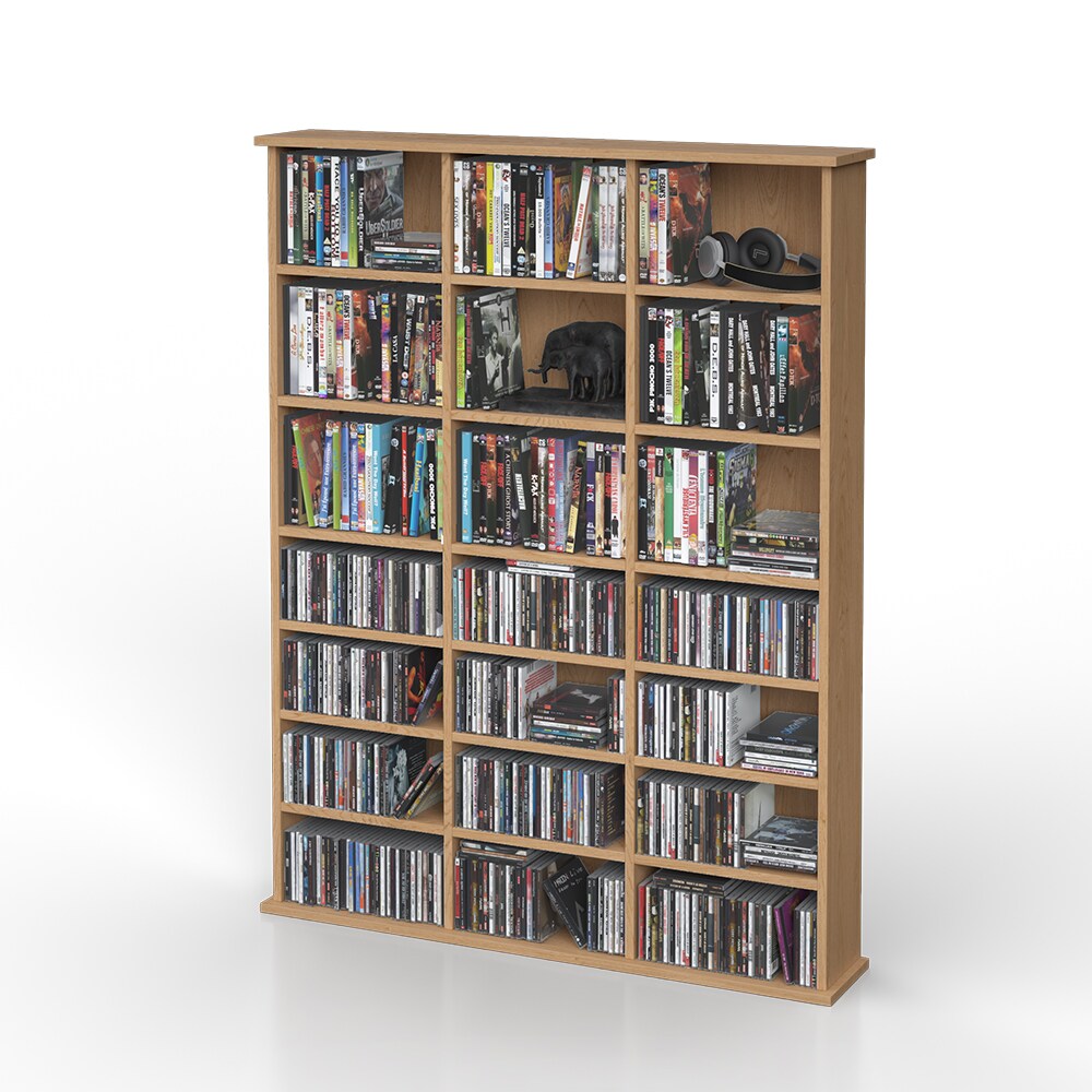 VICCO Medienregal JUKEBOX Buche CD DVD Bluray Regal Standregal Regalwand