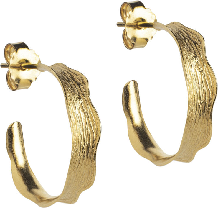 ENAMEL Copenhagen Hoops, Ane Small 925s/gp/m