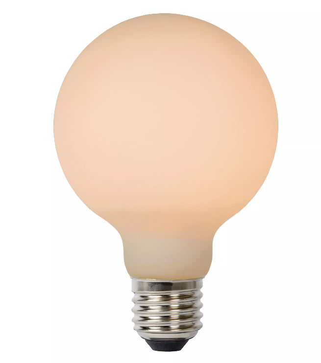 Lucide Bulb dimbare LED lamp 8W E27 2700K 8cm
