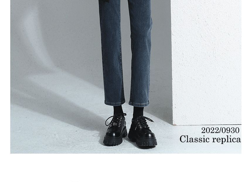 Denimot - High Rise Straight Leg Jeans (diverse designs)