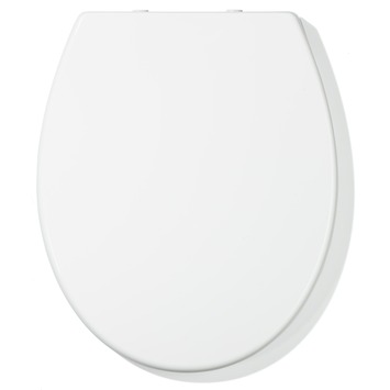 Riga toiletbril thermoplast wit met softclose en quick release