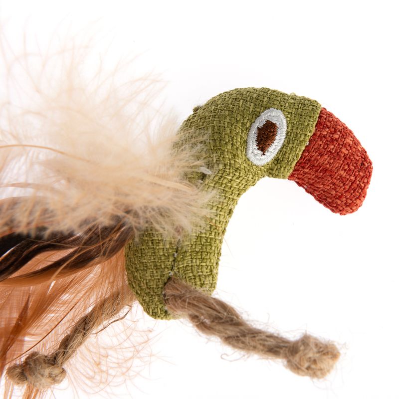 Lot de jouets TIAKI Toucans avec menthe à chat