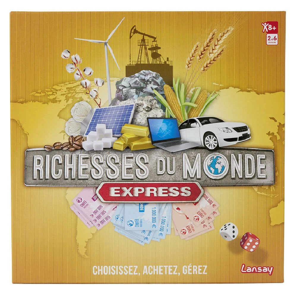 Jeu richesses du monde Express Lansay