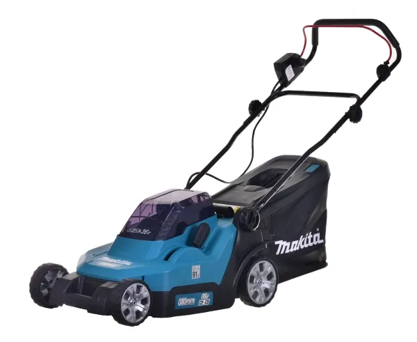 Makita DLM382 - Græsslåmaskine - ledningfri - 18 V - 2 batterier - 3700 opm - 38 cm - SOLO