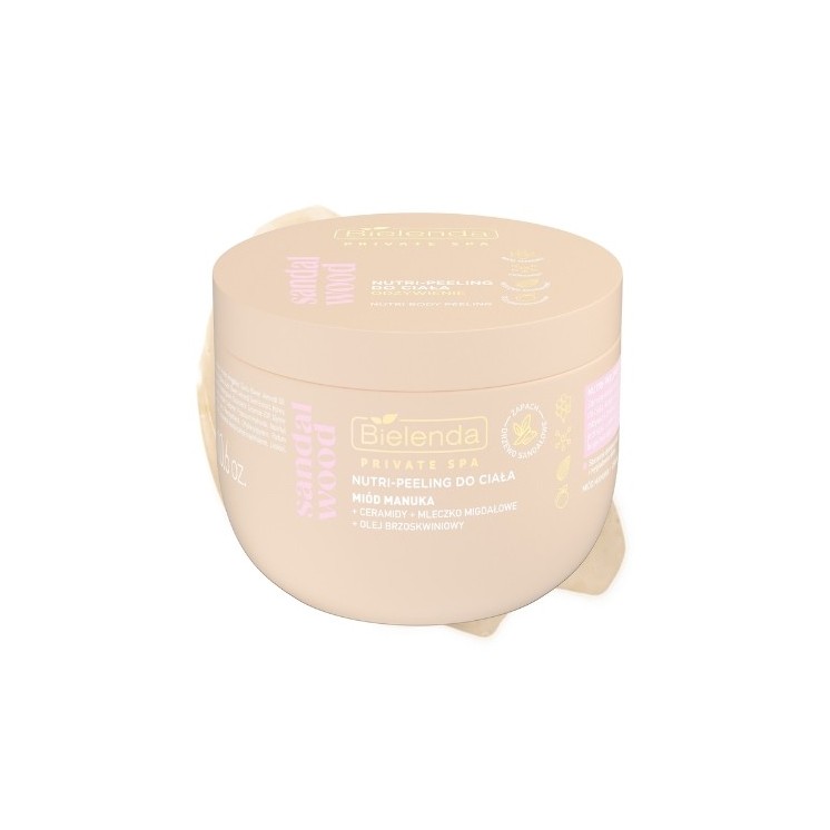 Bielenda PRIVATE SPA Nutri - nährendes peeling mit Manukahonig Sandal Wood 300 ml