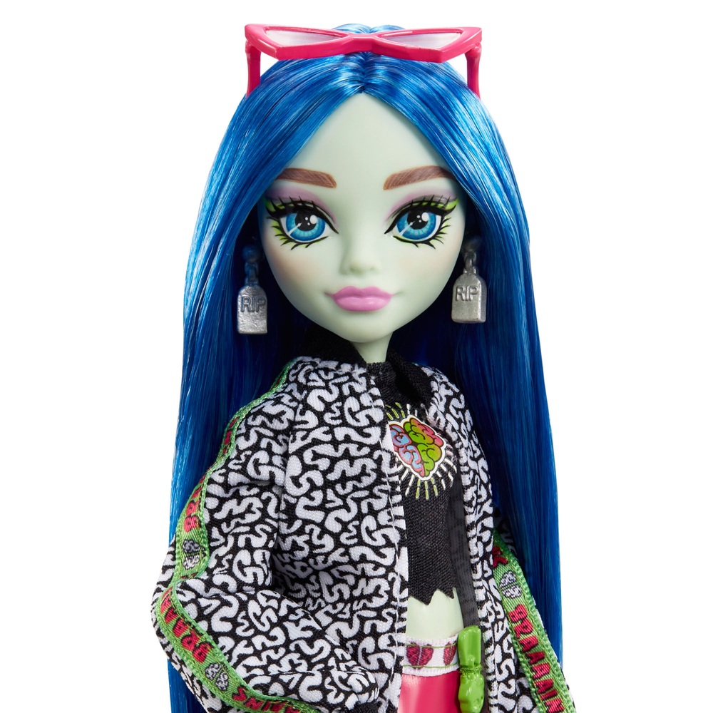 Monster High Ghoulia Yelps Puppe mit Haustier und Zubehör
