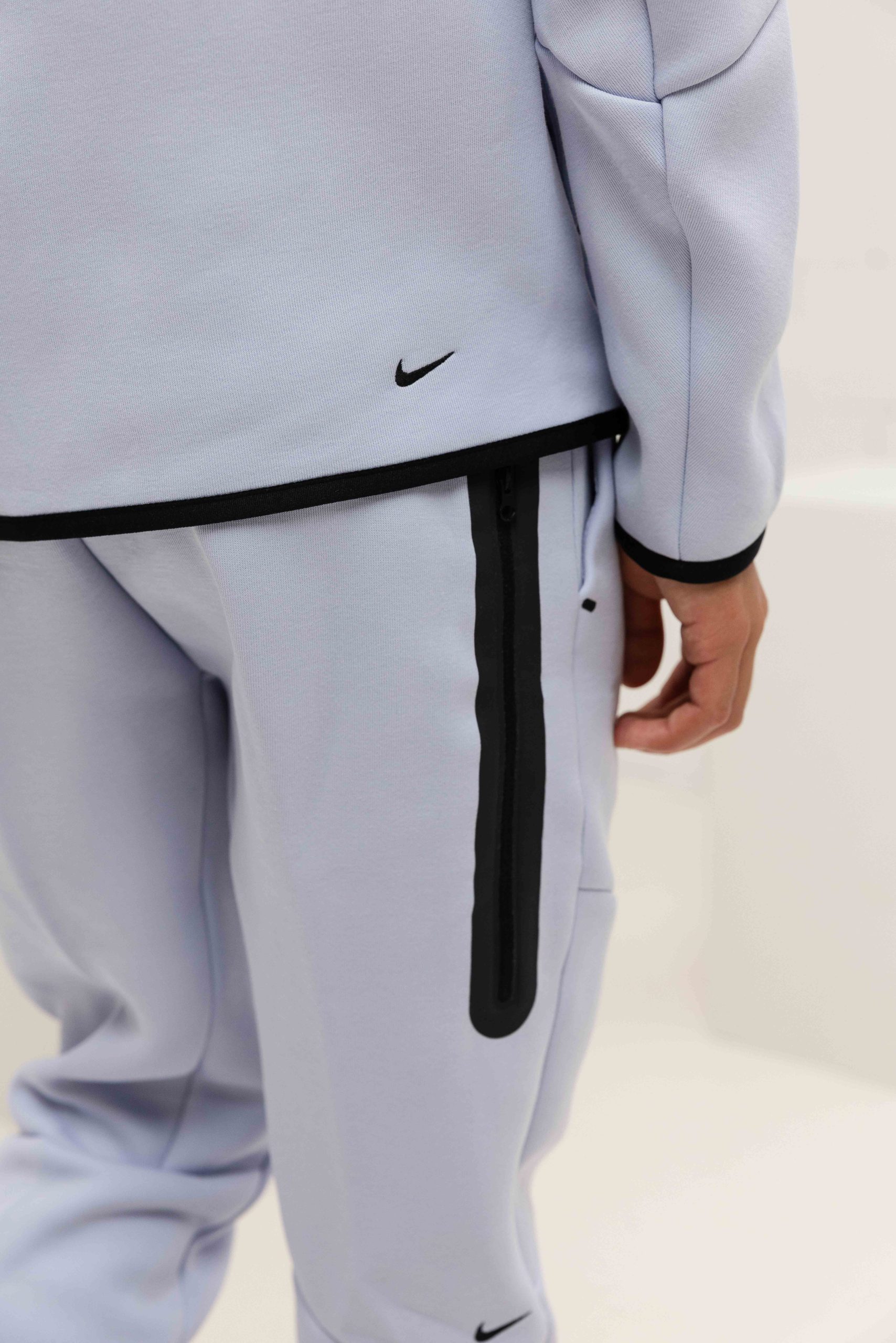 Nike Tech Fleece Trainingspak Kids Lichtpaars