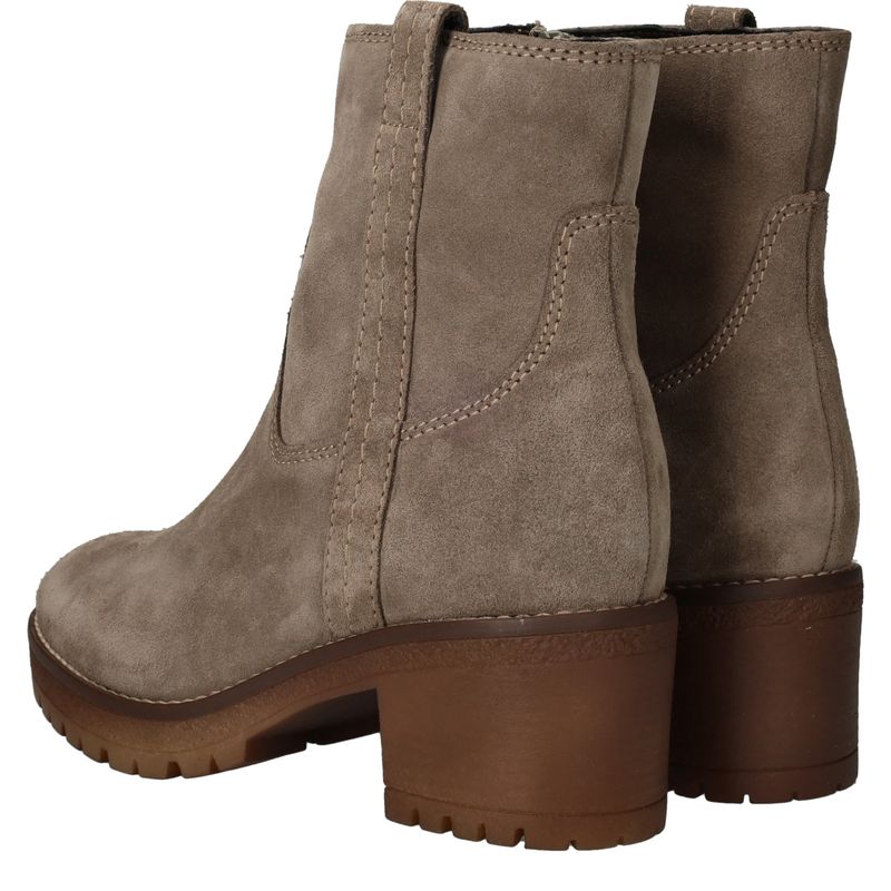 LOFF 1881 Enkellaarsjes Taupe Dames